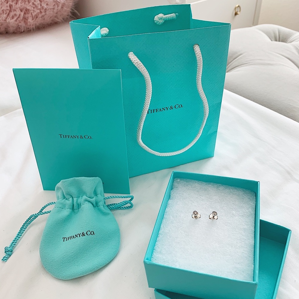 Tiffany & Co. Round Diamond Earrings